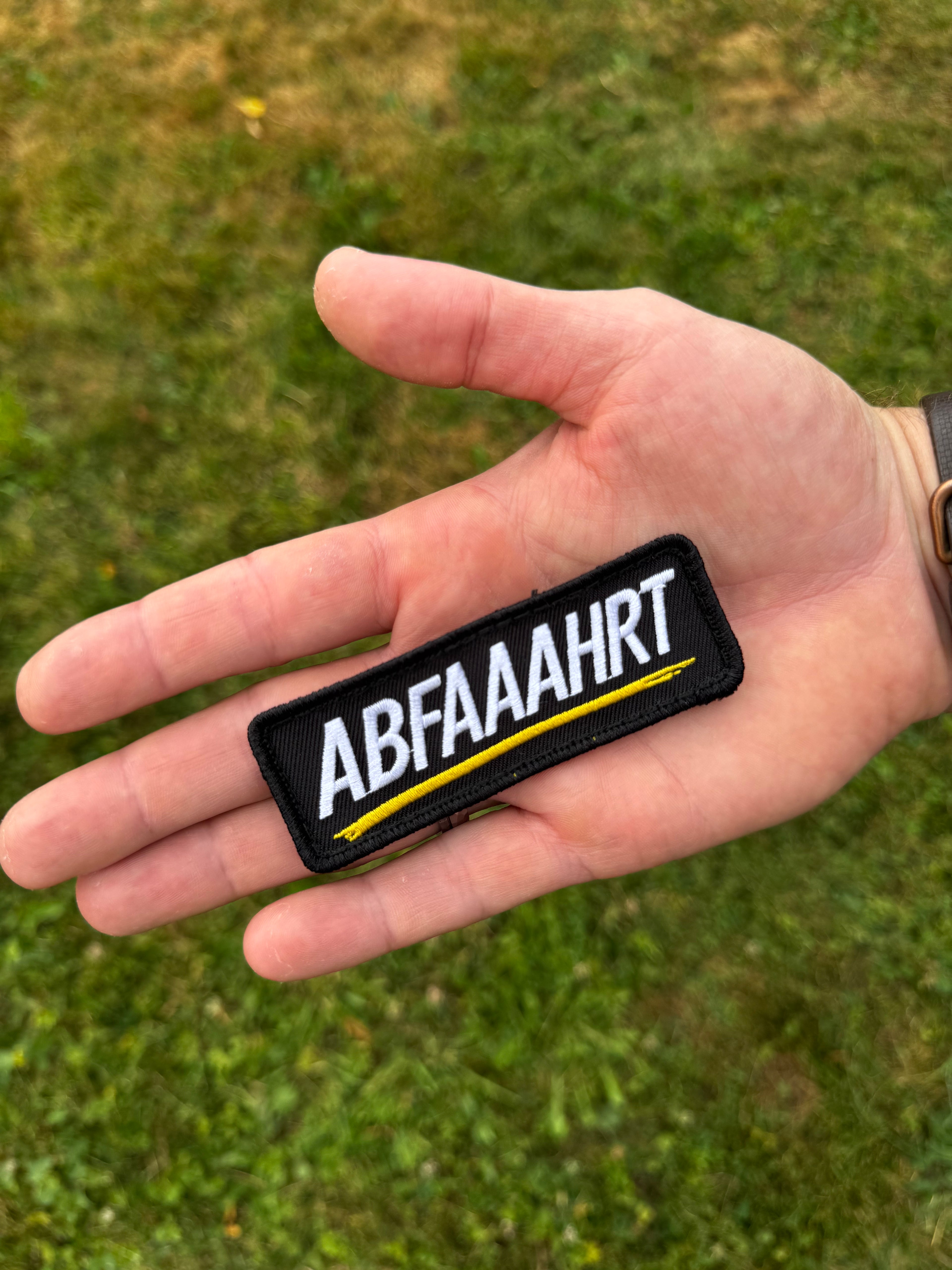Abfaaahrt Patch